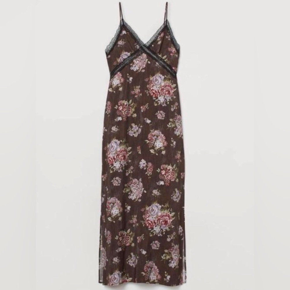 NWT Brock Collection x H&M lace trimmed slip dress